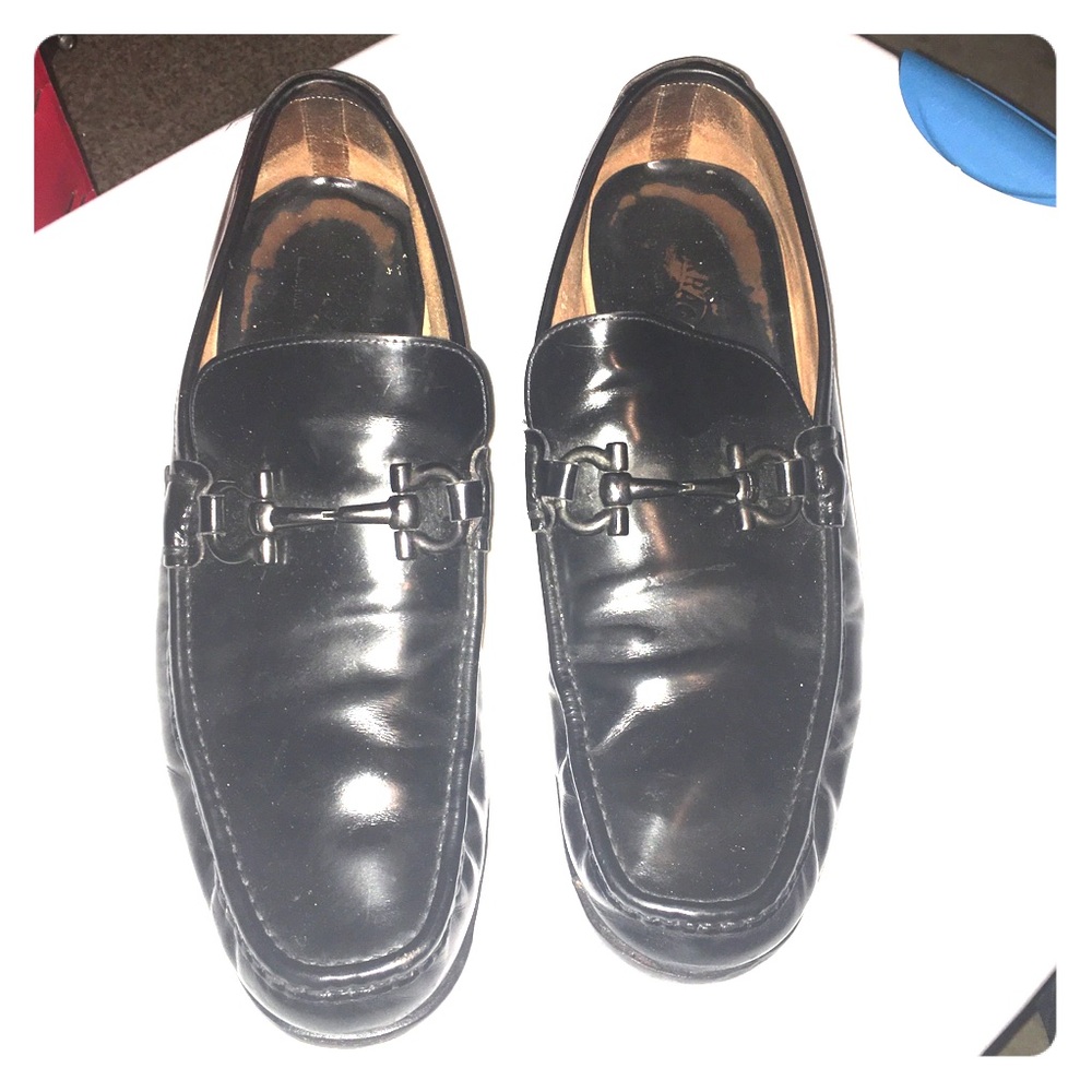 Ferragamo Men’s shoes black 12 2E